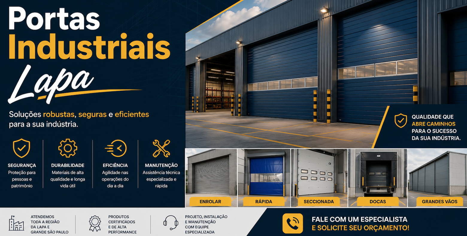 Portas Industriais Lapa