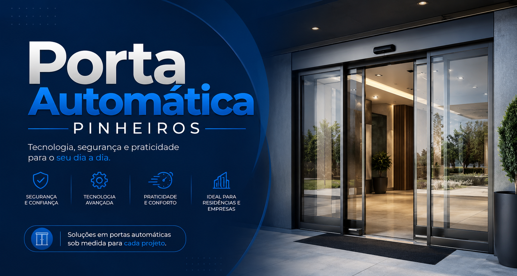 Portas Automática em Pinheiros